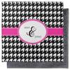 YouCustomizeIt Personalized Houndstooth w/Pink Accent Microfiber Screen Cleaner view 2