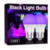 Onforu A19 E26 15W Black Light Bulb, LED Blacklights for Halloween view 1