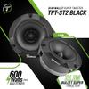 Timpano TPT-ST2 Black Slim Super Tweeter, 600 Watts 4 Ohm, 105 dB, 1 in Voice Coil, 3.85 inch Pro Car Sound System Bullet Tweeters (Pair) view 2