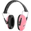 BOOMSTICK Pink Ear Muff Hearing Protection Adjustable Noise Cancelling Headphones for Loud Environments Comfortable, Durable Design view 1