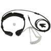 Lsgoodcare 3.5MM Plug Adjustable Throat Mic Anti-Noise Tactical Neckband Vocal Hands-Free in-Ear Military Air Tube Covert Earpiece Headset Compatible with PC Computer PS5 Cellphone Ect 3.5MM Device view 2