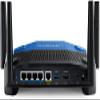 Linksys WRT3200ACM: AC3200 Dual-Band Gigabit Wi-Fi Router, Beamforming Tri-Stream Wireless Signal, Ethernet Ports, MU-MIMO (Black, Blue) view 2