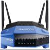 Linksys WRT3200ACM: AC3200 Dual-Band Gigabit Wi-Fi Router, Beamforming Tri-Stream Wireless Signal, Ethernet Ports, MU-MIMO (Black, Blue) view 3