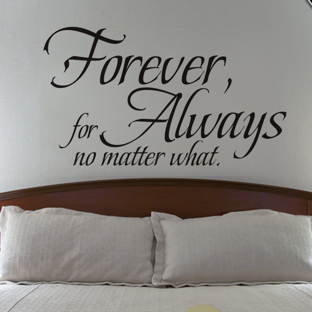 Forever for Always No Matter What Wall Decal-Vinyl Family Art