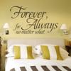 Forever for Always No Matter What Wall Decal-Vinyl Family Art view 2