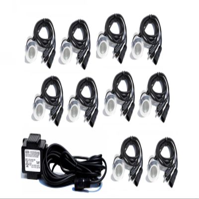 Custom Install Parts Low Voltage White LED Deck Light Kit (Pack of 10)
