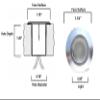 Custom Install Parts Low Voltage White LED Deck Light Kit (Pack of 10) view 4