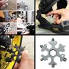 19 In 1 Incredible Tool Easy N Genius - FEX 19-in-1 Stainless Steel Snowflakes Multi-Tool - 19-in-1 Stainless Multi-tool Father's Day Gift Christmas Present (Standard, Stainless - Silver) view 3
