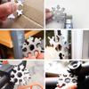 19 In 1 Incredible Tool Easy N Genius - FEX 19-in-1 Stainless Steel Snowflakes Multi-Tool - 19-in-1 Stainless Multi-tool Father's Day Gift Christmas Present (Standard, Stainless - Silver) view 4