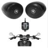 Rockville RockNRide (2) 300W Powered Bluetooth Motorcycle Handlebar Speakers, 4 Ohm, Waterproof IPX67, Bluetooth/USB/AUX, FM Radio, Perfect for Motorcycles/ATVs view 1