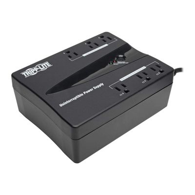 Tripp Lite BC350 Lite BC Series 350VA Mini Desktop UPS - 350 VA/180 W - 120 V AC - 2.50 Minute - Mini Desktop - 2.50 Minute - 3 x NEMA 5-15R - , 3 x NEMA 5-15R