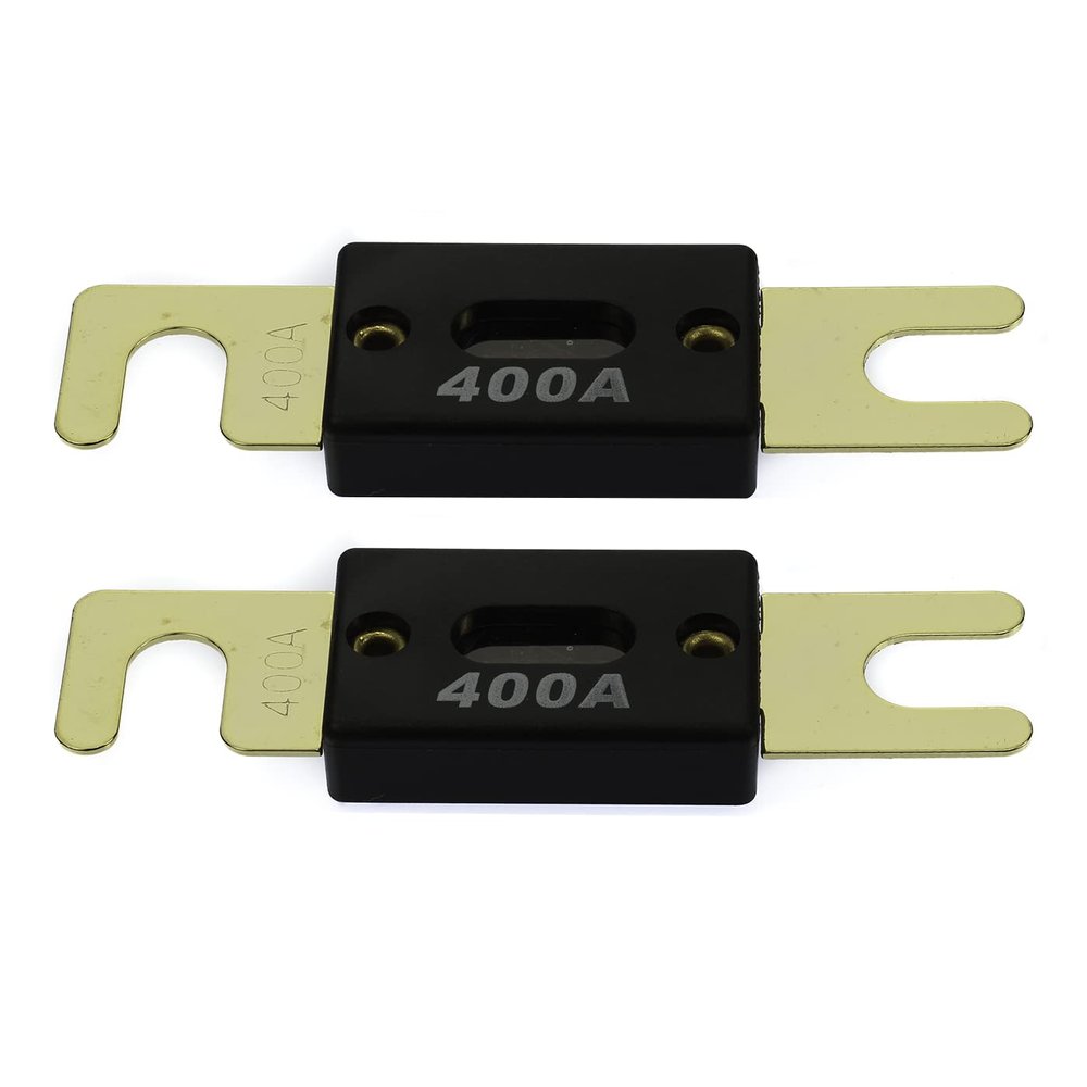 400 Amp ANL Inline Fuse by Voodoo Car Audio for Fuse holder (2 PACK)