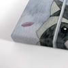 Smile Art Design Cute Raccoon Umbrella Painting Gray Background Autumn Theme CANVAS PRINT Kids Room Decor Wall Art Baby Room Decor Kids Room Decor Nursery Decor Ready to Hang Made in the USA 12x8 view 3