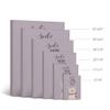 Smile Art Design Smile More Worry Less Cute Alpaca Purple Background CANVAS PRINT Kids Room Decor Wall Art Baby Room Decor Kids Room Decor Nursery Decor Ready to Hang Made in the USA 12x8 view 4