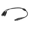RayTalk GA Headset to 6-pin Lemo Adapter, CB-08 view 1
