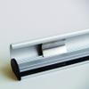 Poster Snap Set for 18" Poster Width 1.02" Silver Anodized Aliminum view 4