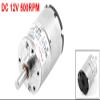 uxcell 12V DC 500RPM 6mm Shaft Magnetic Electric Gear Box Motor Replacement view 2