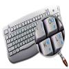 Greek Keyboard Labels Layout ON Transparent Background with Black, Blue, Green, Orange, RED, White OR Yellow Lettering (Blue) view 2