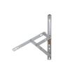CRL WH62442 24" 4-Bar Heavy-Duty Stainless Steel Project-Out Hinge Mill view 1