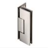CRL V1E344BN Brushed Nickel Vienna Adjustable Wall Mount Offset Back Plate Hinge view 1