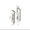 CRL V1E344BN Brushed Nickel Vienna Adjustable Wall Mount Offset Back Plate Hinge view 2