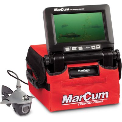 Marcum VS485C Underwater Viewing System 7-Inch LCD Color, Red/Black