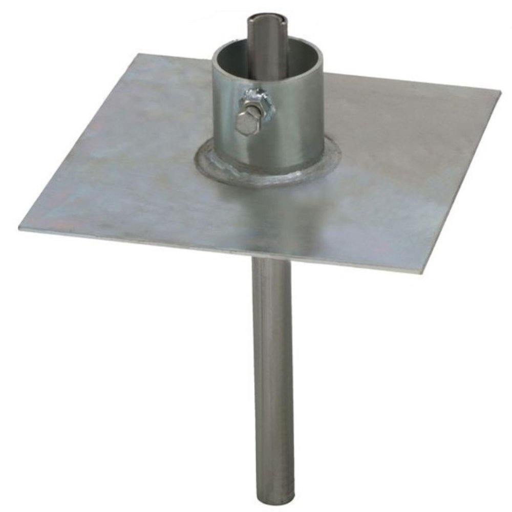 Heavy Duty Base Plate for Telescoping/Push Up Masts - Easy Up EZ 32A Ground Mount