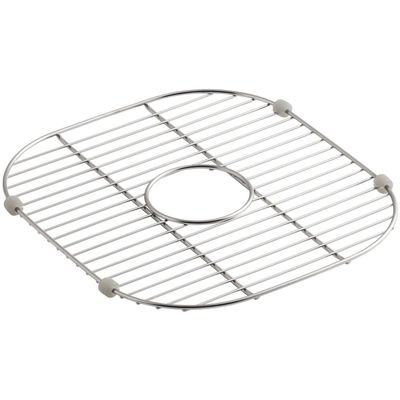 Kohler 6390-ST Sink Rack, 13-1/2-Inch X 14-7/8-Inch for K-3356 Undertone and K-3356-Hcf Undertone Preserve Sinks, Stainless Steel