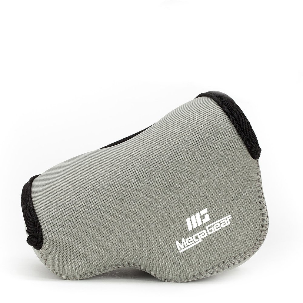 MegaGear MG064 Ultra Light Neoprene Camera Case Compatible with Sony Alpha A6400, A6500, A6300, A6000 (16-50 mm)-Gray (Model: MG065)