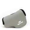MegaGear MG064 Ultra Light Neoprene Camera Case Compatible with Sony Alpha A6400, A6500, A6300, A6000 (16-50 mm)-Gray (Model: MG065) view 1