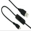 JBtek Raspberry Pi Micro USB Cable with ON/Off Switch - Easy Start/Reboot ! view 1