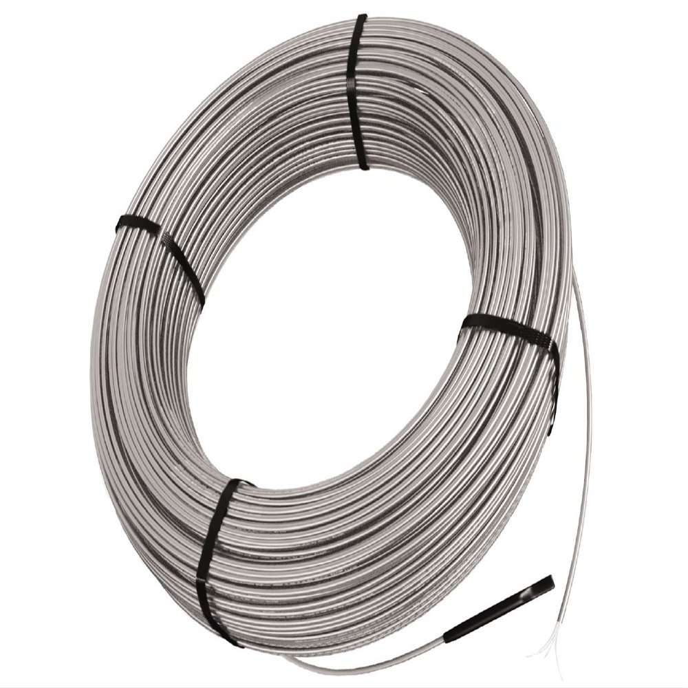 Schluter Ditra-Heat-E-HK Electric Floor Heating Cable Kit with Temperature Sensors - Ideal for Interior Tile Floors - Minimal EMF, Twisted Pair Cables, 120V, 88.2 Feet - DHEHK12027