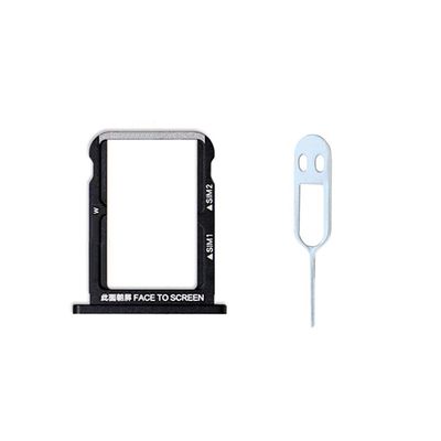 JayTong SIM Card Tray Holder Slot Replacement with Remover Eject Pin Tool for Xiao-mi Mi A2/6X Mi 6X Mi A2 Black