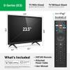 VIZIO 24-inch D-Series 720p Smart TV with Apple AirPlay and Chromecast Built-in, Alexa Compatibility, D24h-J09, 2021 Model view 4