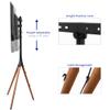 VIVO Artistic Easel 45 to 65 inch LED LCD Screen, Studio TV Display Stand, Adjustable TV Mount with Swivel and Tripod Base, Black Bracket, Dark Walnut Legs, STAND-TV65A view 4
