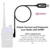 MIRKIT Baofeng Programming Cable for Two Way ham Portable radios: UV-5R, 5RA, 5R Plus, 5RE, UV-82, BF-F8HP, UV3R Plus, BF-888S, 5R EX, 5RX3, GA-2S, BF-F8+, H777 UV82HP view 2