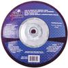 Shark 12760 7-Inch by 0.25-Inch by 5/8-11 Hubbed Koolie Hat Grinding Wheel with Type 28, 10-Pack view 1