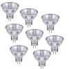 Edearkar Halogen Light Bulbs Halogen Lamp MR16 12 Volt 10Watt Halogen Bulbs for Landscape Light,School,Family,Tunnel Light,Pack of 8 view 1