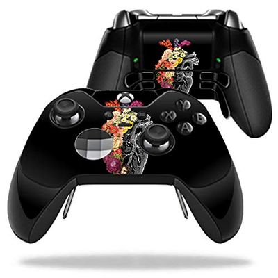 MightySkins Skin Compatible with Microsoft Xbox One Elite Controller - Spring Heart | Protective, Durable, and Unique Vinyl wrap Cover | Easy to Apply, Remove, and Change Styles | Made in The USA