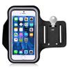 Compatible with Pixel 3 XL - Sports Armband Gym Workout Cover Case Neoprene Water Resistant Touch Screen Reflective [Black] Works with Google Pixel 3 XL (6.3") view 1