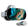 MightySkins Skin Compatible with Oculus Go - Big Wave | Protective, Durable, and Unique Vinyl Decal wrap Cover | Easy to Apply, Remove, and Change Styles | Made in The USA view 1
