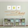 I Can Do All Things Through Christ Wall Decal-Vinyl Religious Art view 2