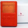 Dignis iBasso Leather Case for DX50/DX90 - Buttero leather, Made in Italy, Orange, Vegetable Tanned view 1