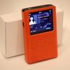 Dignis iBasso Leather Case for DX50/DX90 - Buttero leather, Made in Italy, Orange, Vegetable Tanned view 2
