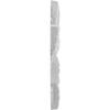 Ekena Millwork ROSC030X060PNXUF 3" W x 6" H x 1/2" P Medium Christmas Poinsettia Flower Rosette, White view 3