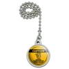 Doozer Construction Zone Ahead Fraggle Rock Ceiling Fan and Light Pull view 1