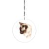 Gotham Decor Siamese Cat Profile Fan/Light Pull view 1