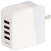 iFlash 20W / 4 A 4-Port USB Wall Charger with Folding Plug & Narrow Footprint Portable Travel Charger For iPhone 6 Plus / 6 5S 5C 5 4S 4, iPad Air 2 Mini 2/3, Samsung Galaxy S6 / S6 Edge / S5 S4 S3 view 1