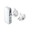 iFlash 20W / 4A Quad-Port USB Wall Charger/Portable Travel Charger - Simultaneous, Full-Speed Charging (International Version, White Color) view 1