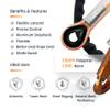 ProClimb Arborist Lanyard by Pelican Rope 1/2 in x 12 ft Polyester, Aluminum Snap Hook, Adjustable, High Visibility, ANSI/OSHA Certified for Work Positioning, Made in the USA view 2